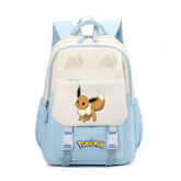 Pokemon Eevee Waterproof Backpacks Kids School Bags Teenagers Backpack